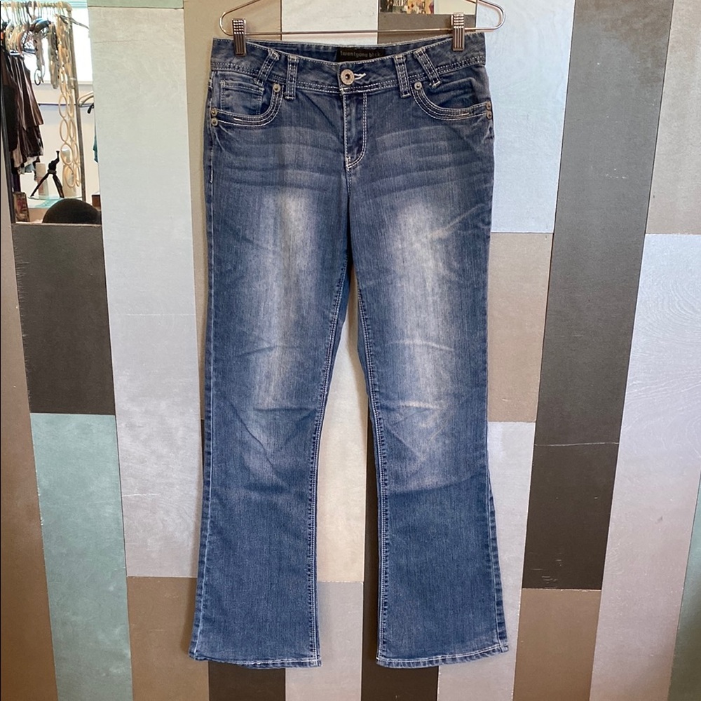 Classic Blue Women's Midrise Bootcut Jeans